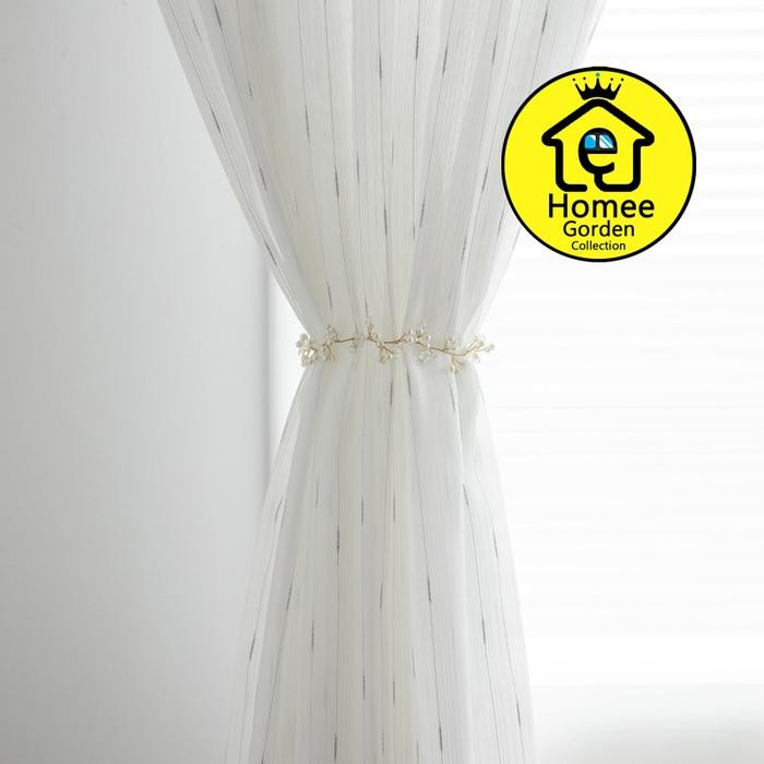 PREMIUM Vitrase polos/vitrase gorden/vitrase putih/import quanlity