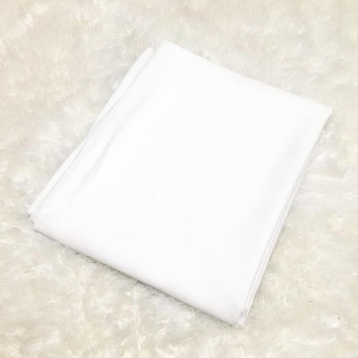 PREMIUM Kain sprei hotel putih polos 100 % katun TC 300