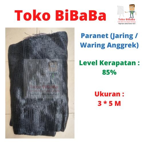 PREMIUM Paranet (Jaring Anggrek / Waring Anggrek) 3*5 M Kerapatan 85 %