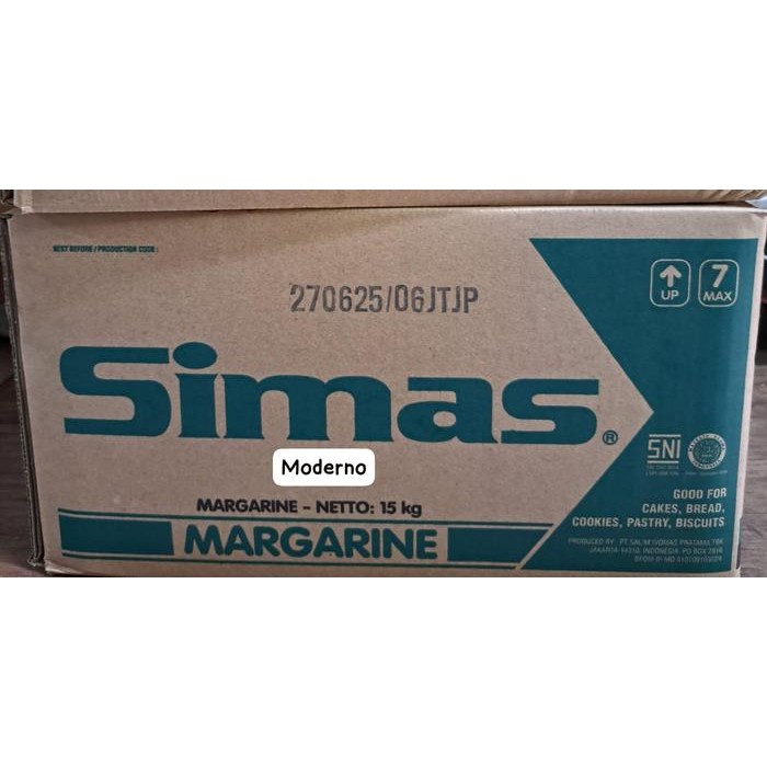 

Margarine Simas 15 Kg - Mentega Simas 15 kg