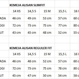 Kemeja Alisan Pendek Slimfit