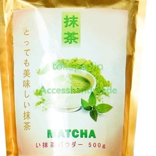 

Teh 63 Tea Loose Matcha Original 500gr bubuk Jepang Green Tea powder
