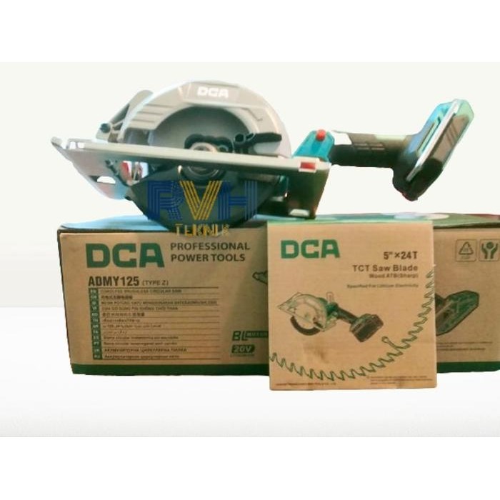 Paling Murah Dca Admy125 (Type Z ) Circular Saw (Only Unit)