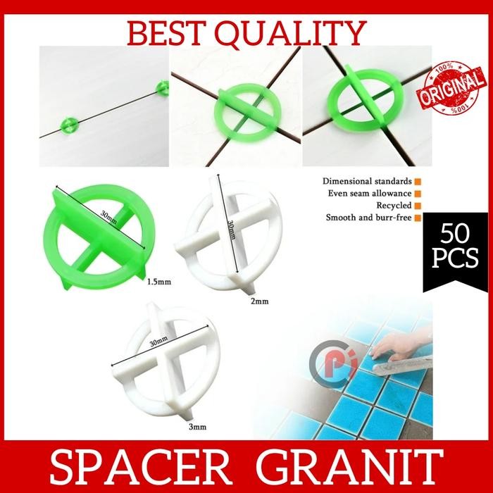 Alat Jarak Tile Spacer Untuk Nat Pasang Granit Keramik Model T X Cross
