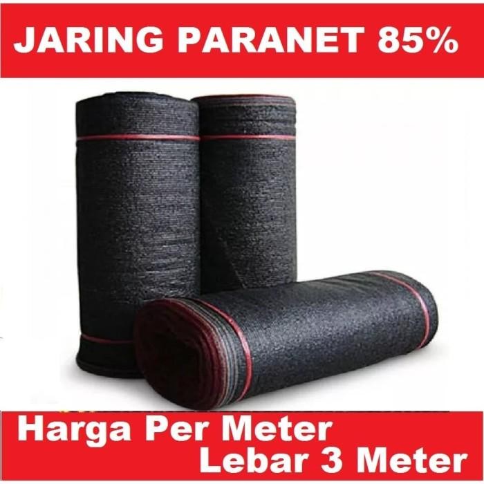 PREMIUM Jaring Paranet 85 Persen Lebar 3 Meter Paranet 85% 1 Roll Paranet 100