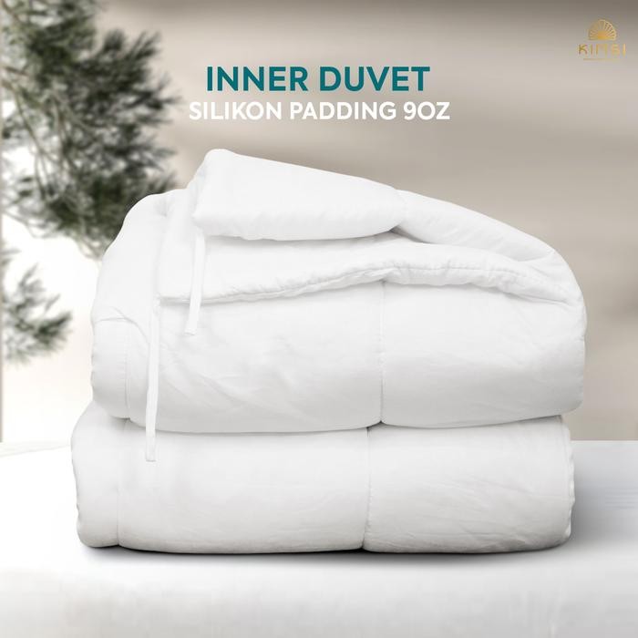 PREMIUM Duvet set katun polos putih hotel / quilt cover / duvet cover / inner duvet / selimut hotel