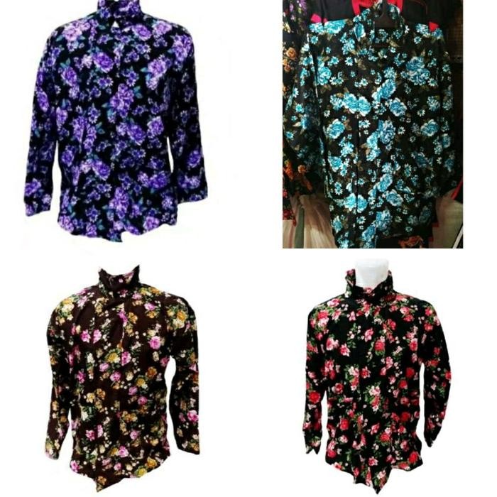 Ready Surjan Kembang // Surjan Kembang Pria Dewasa // Baju Pria Motif Bunga Original