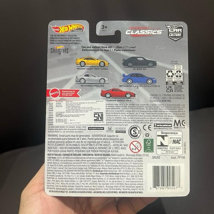 SALE  HOT WHEELS PREMIUM 92 BMW M3 BLACK MODERN CLASSICS READYY