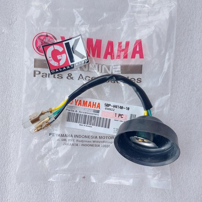 PREMIUM fitting fiting soket lampu depan bulat rx king scorpio z original