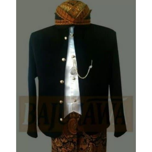 Terbaru Atasan Baju Beskap Jogja Baju Adat Tradisional Jawa Dewasa Baju Pria Pengantin Warna Hitam
