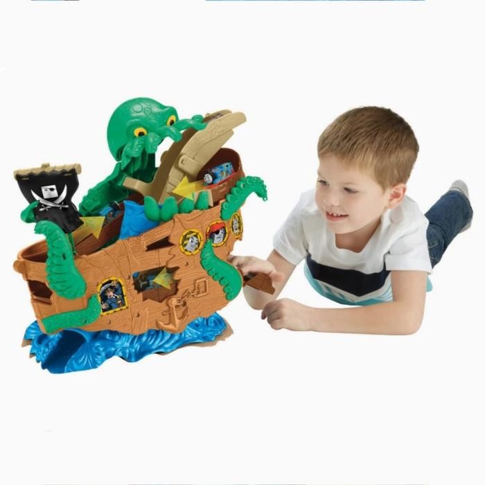 THOMAS & FRIENDS FISHER-PRICE ADVENTURES SEA MONSTER PIRATE SET