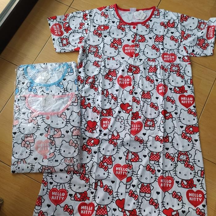 Baju tidur BKH /Daster jumbo XXL wanita berkancing