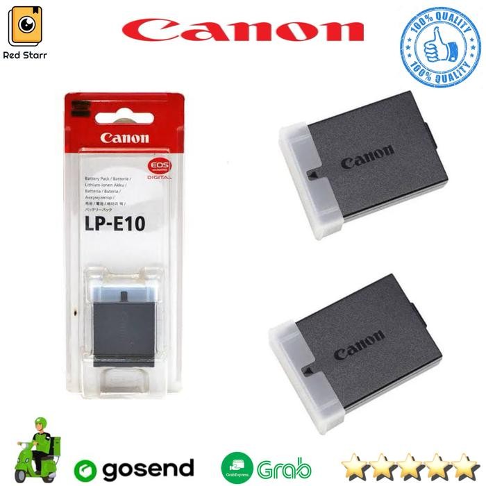 TERBARU baterai canon lp e10 1100d 1200d 1300d 1500d 2000d 3000d 4000d Camera Kamera BISA GRAB