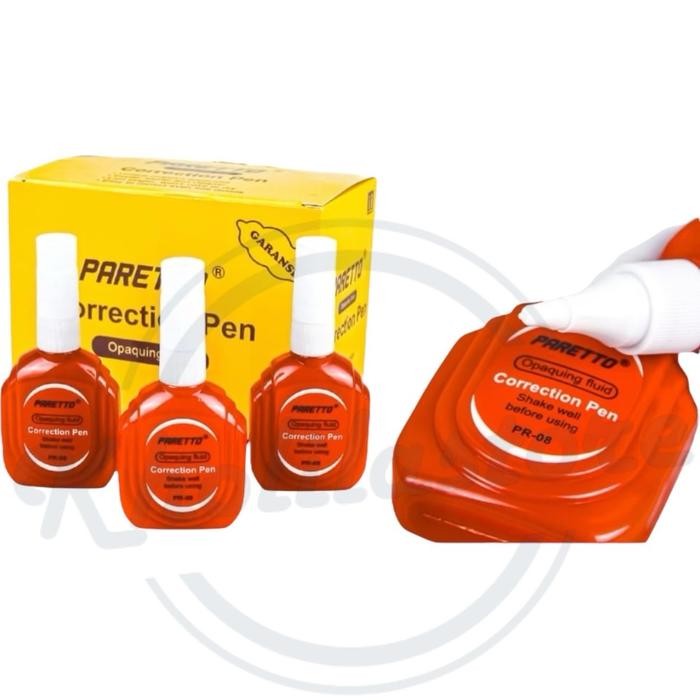 

12 pcs correction pen / tipe x van art botol merah va-01 kode 705