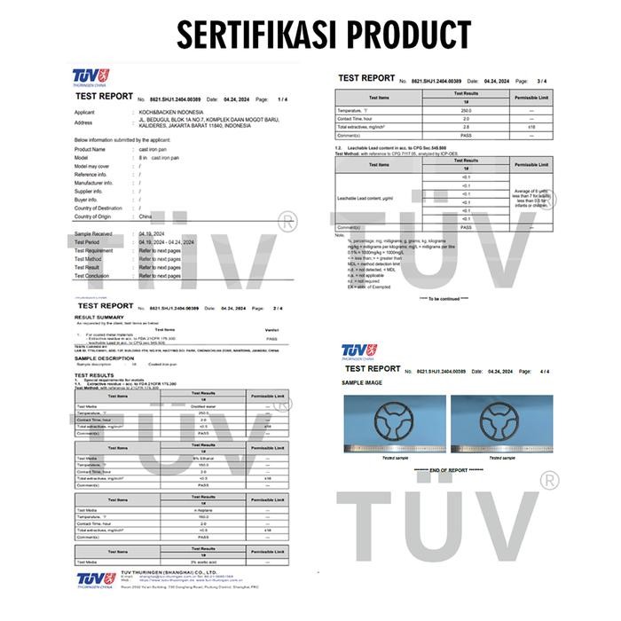 KOCHBAEN Universal Stove Top Soft Bright Enamel Alas Tatakan Nampan Dudukan Panci Wajan Kecil Bulat