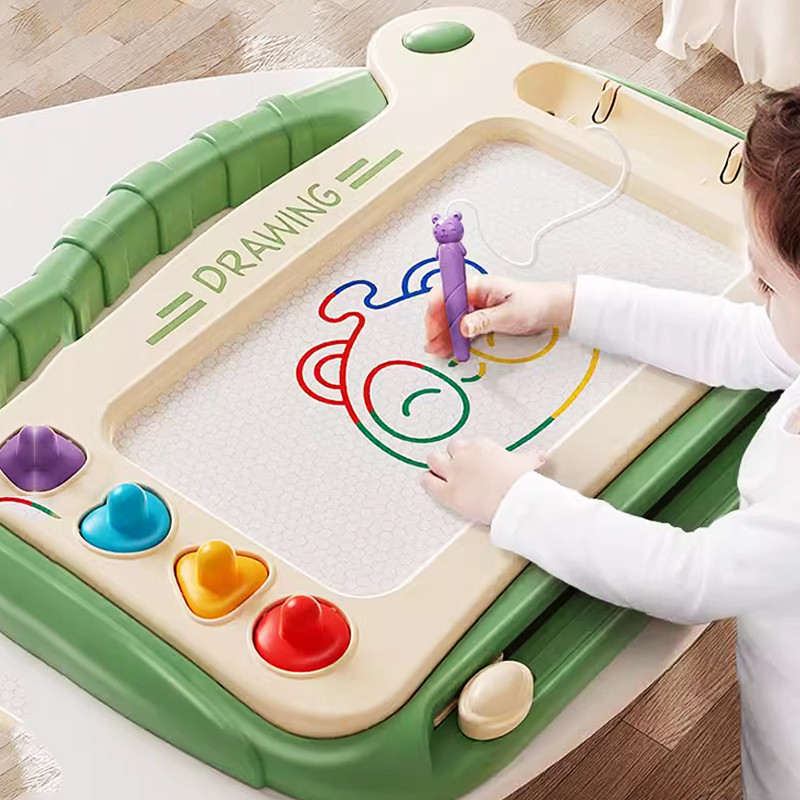 Children Cartoon Drawing Board Baby Puzzle Magnetic Writing Board Toy Graffiti Magnetic Drawing
