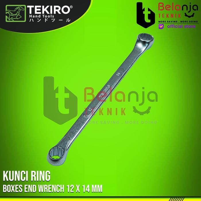 Tekiro Kunci Ring 12 X 14 Mm - Kunci Ring Tekiro 12 X 14Mm #Gratisongkir #Sale #Discount