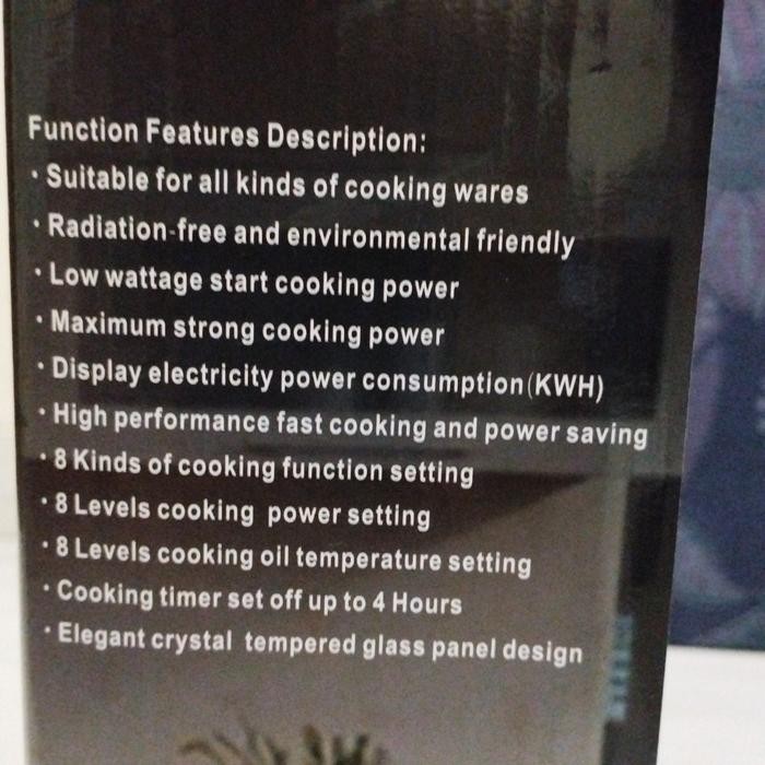 Onyx Light Stove - Kompor Listrik Ringan - Hemat energi