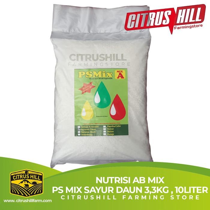PROMO AB MIX PS MIX 10 LITER 3,3Kg - AB MIX HIDROPONIK NUTRISI AB MIX Kode 1015