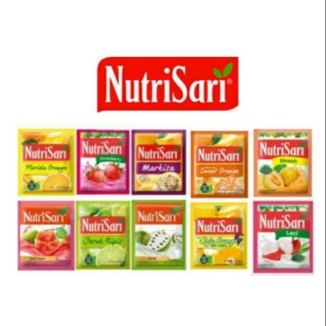 

nutrisari minuman serbuk minuman renteng All Variant 1 Renceng - 10pcs Bubuk Instan