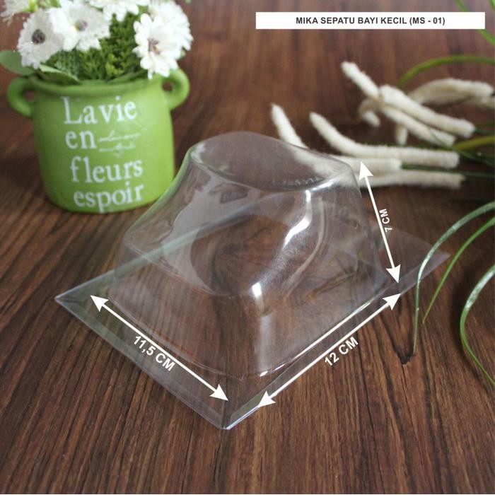 Packaging Kotak Mika Sepatu Bayi Tempat Sepatu Box Baby Shoes Mika