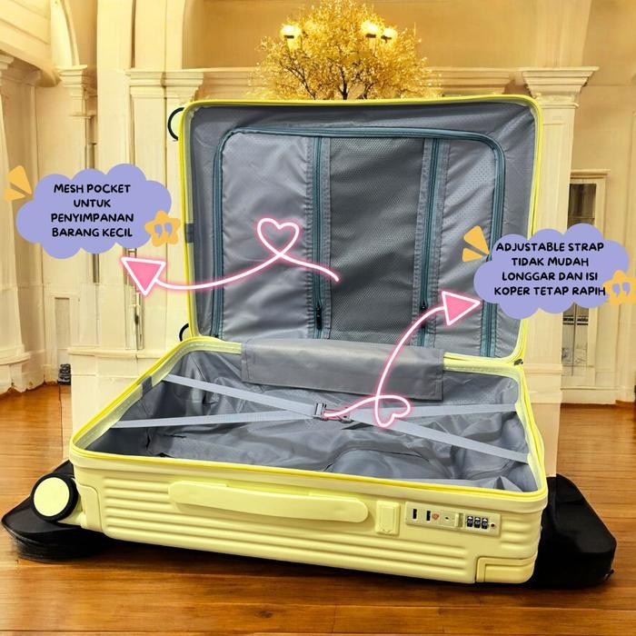 KOPER PARKSON 20INCH TYPE 012 SIZE CABIN,KOPER ZIPPER,KOPER TRAVEL
