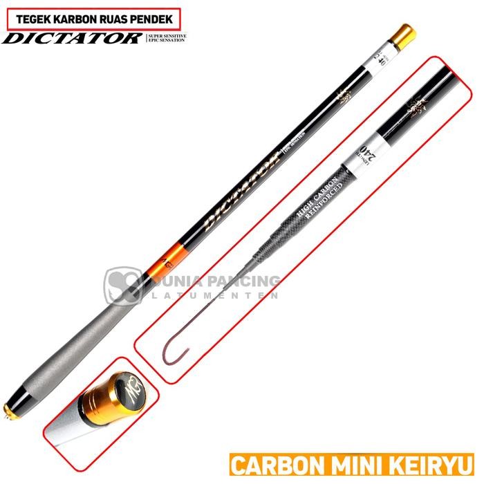 Joran Tegek Maguro DICTATOR RUMBLE WANDERLUST Tegek Ruas Pendek Carbon