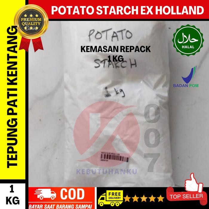 

Potato starch Avebe 1 kg IMPORT ex Holland / Tepung pati kentang