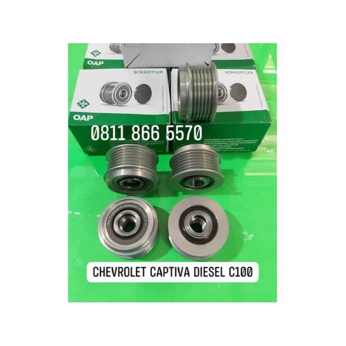 Pully Alternator Dinamo Amper Cas Jalan Generator Captiva Diesel Nfl Kode 015