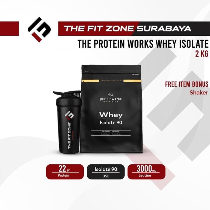 The Protein Works Whey Isolate 90 2 Kg Protein