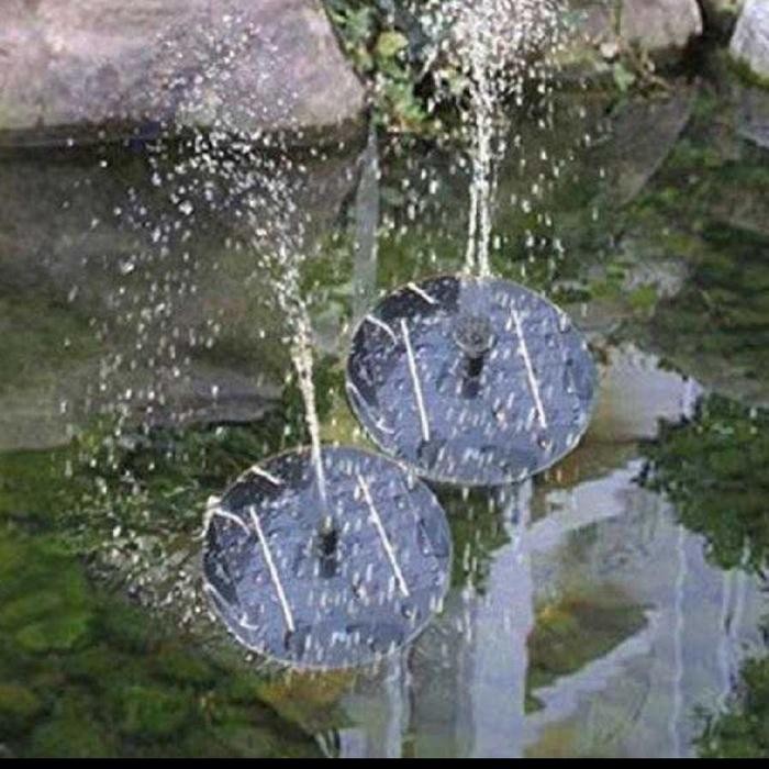 PREMIUM Pompa air mancur kolam ikan tenaga surya matahari solar cell