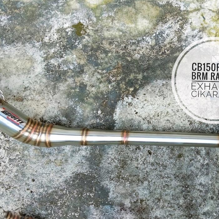 leher knalpot cb150r old pnp silincer ori fu