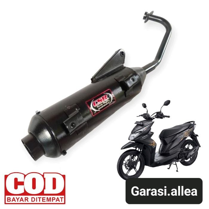 Knalpot Bobokan MBER Beat Street gas motor