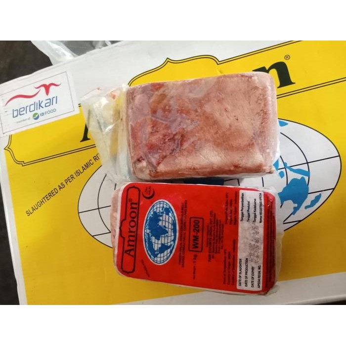 

Daging Kerbau Allana CM WM200 Kemasan 1 kg