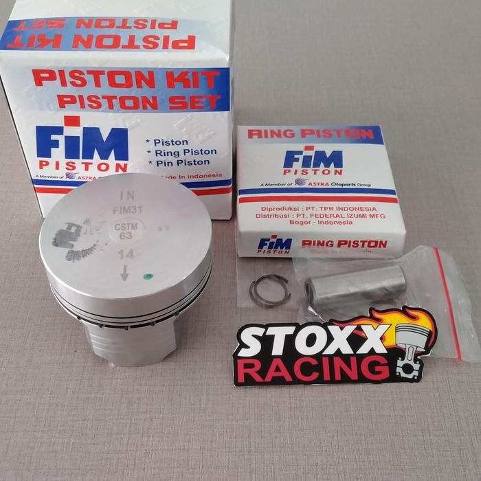 PISTON FIM 61 62 62.5 63 PEN 14 IZUMI MENTAH seher pin
