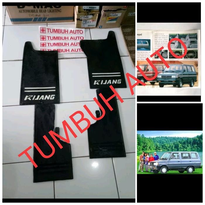 Mud Guard Kepet Roda Lumpur Toyota Kijang Super G Grand 1.5 1.8 Isi 4