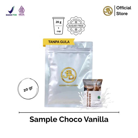 

Sample Bubuk Minuman Premium Rasa Rasa Choco Vanilla Halal 20gr Siap Seduh | JBD