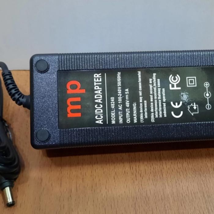 ADAPTOR BAGUS CHARGER UNIVERSAL AC/DC 48V 48VOLT 48 VOLT 5A 5 AMPERE