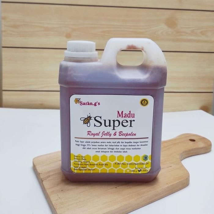 

Madu Super 4in1, 1,5Kg Madu+Royal Jelly+Bee Pollen+Propolis