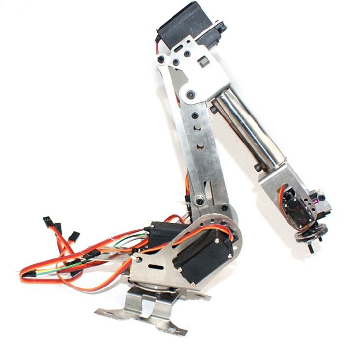 PROMO NEW 6DOF MECHANICAL ARM 6 AXIS ROTATING MANIPULATOR ROBOT ARM CLAMP PACKING AMAN