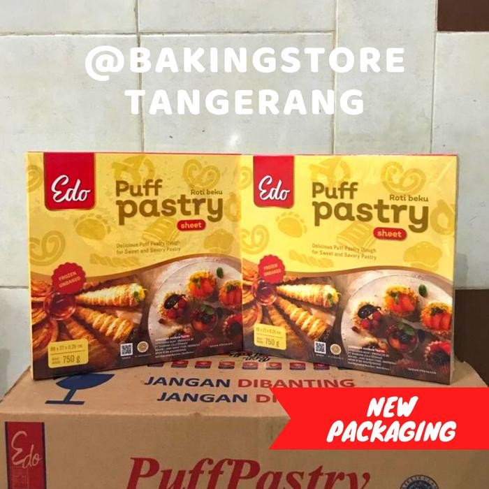 

Caraka.store1 Puff Pastry Sheet Edo Edo puff pastry 750 gr