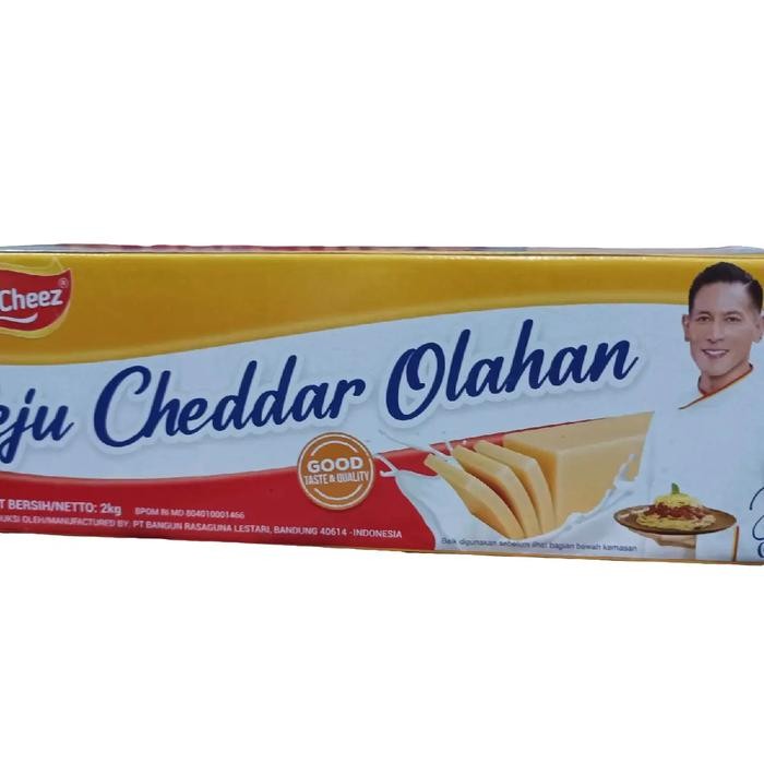

Wincheez Regular Keju Cheddar Parut Olahan 2 Kg