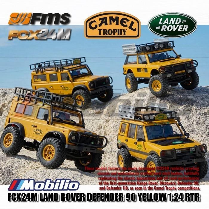 Stok Baru FCX24M Land Rover Camel Trophy Edition Defender 90 Discovery Range Rover Defender 110 Rc
