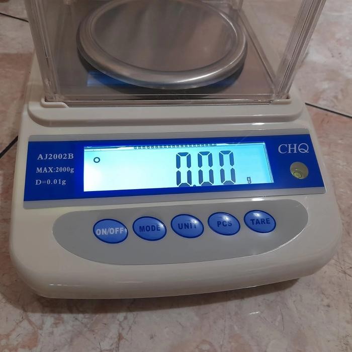 TIMBANGAN EMAS CHQ AJ2002B 2KG X 0.01G
