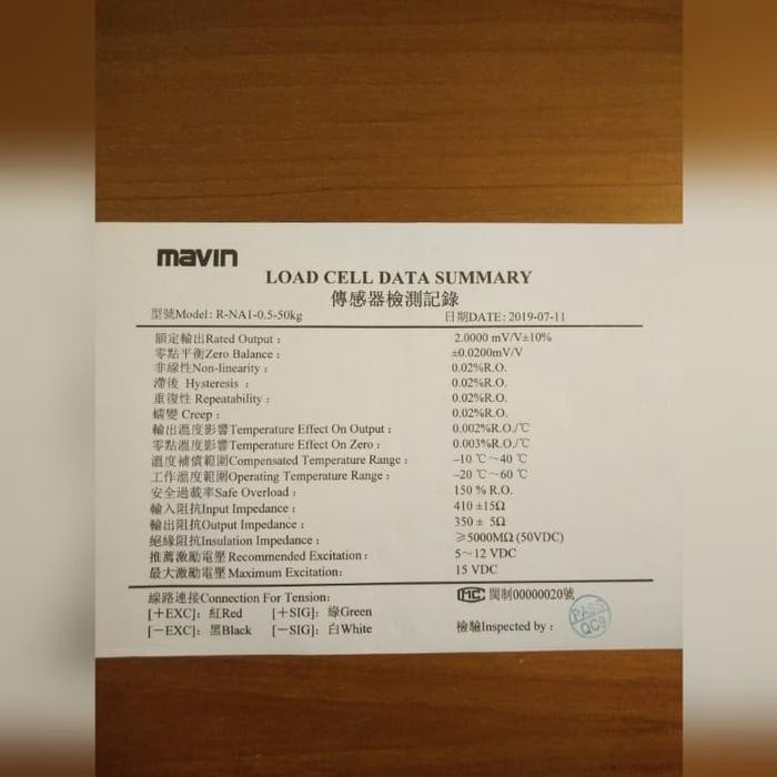 LOADCELL TIMBANGAN DIGITAL 50KG