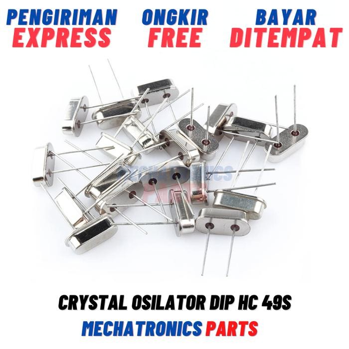 Crystal Osilator Hc 49S Oscillator Xtal Kristal Passive