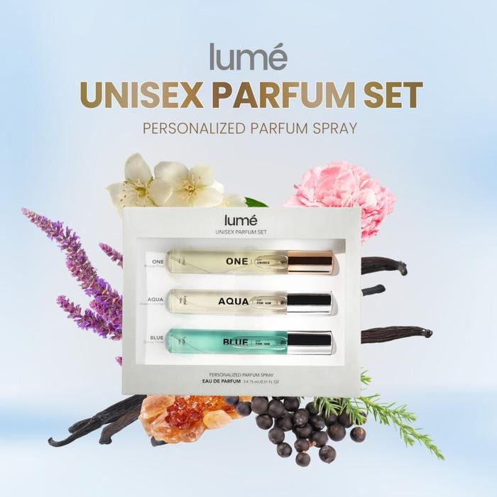 LUME PARFUM UNISEX SET Lume Parfume Eau De Parfum EDP Lumecolors