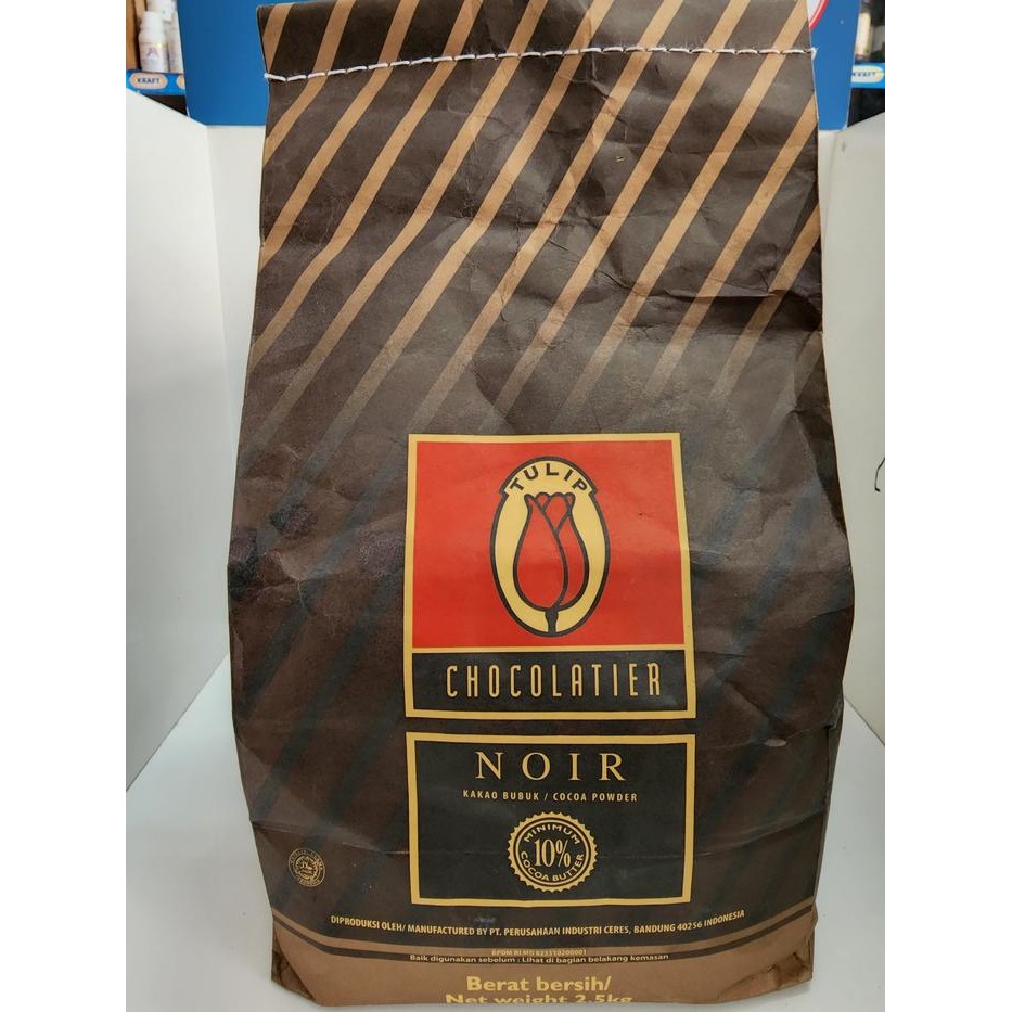 

Tulip Black Noir Coklat Bubuk / Cocoa Powder 2,5 kg