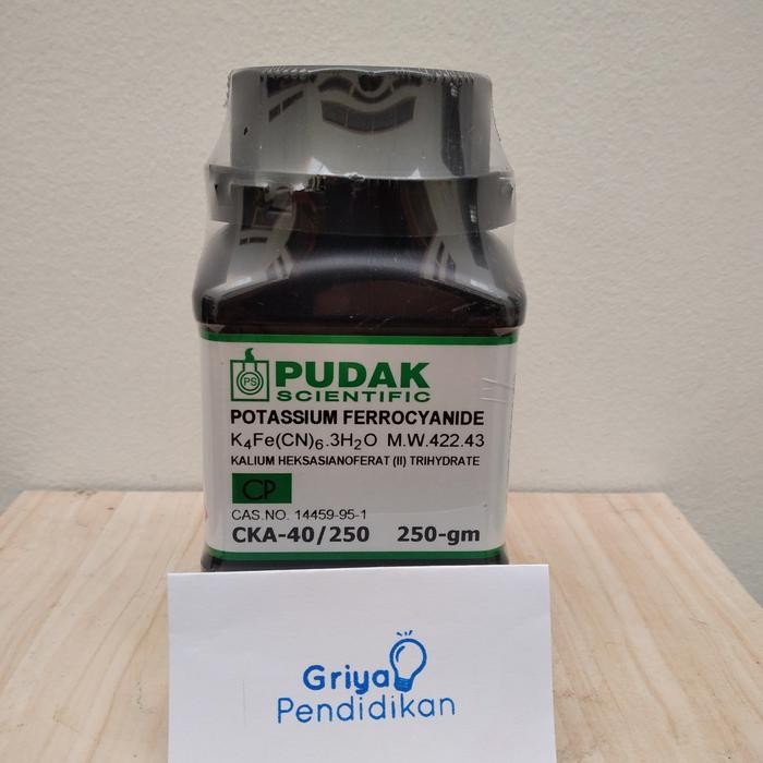 Kalium Heksasianoferat (II) Trihidrat (250 g/botol) Kode 898