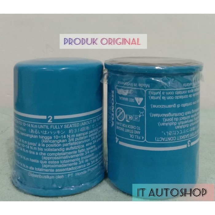 (Expert) Filter oli/ Saringan Oli mobil honda Jazz, Brio, Mobilio, Brv, HRV,